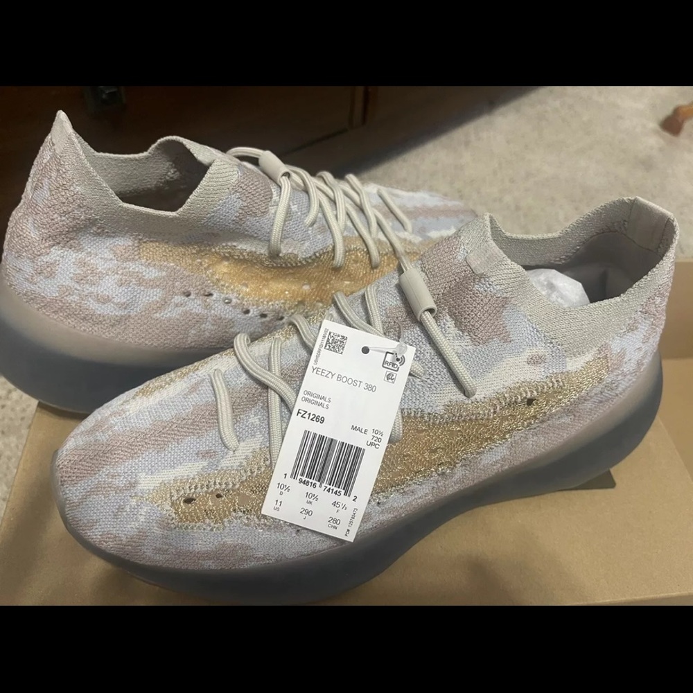 Adidas Yeezy Boost 380 Shoe "Pepper" 2020 US Men's SZ 11 FZ1269 Sneaker